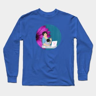 Working Mom And Child Long Sleeve T-Shirt